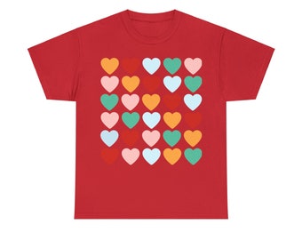 Kaleidoscope of Hearts Tee Gildan 5000 T-Shirt