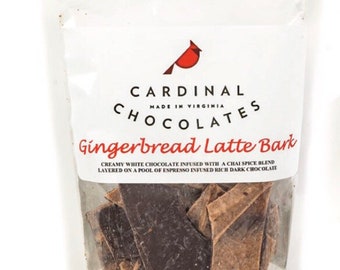 Gingerbread Latte Chocolate Bark 3.5oz