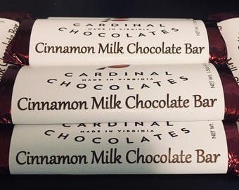 Cinnamon Milk Chocolate Bar - 6 pack