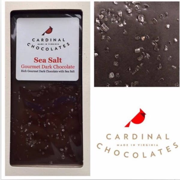 Sea Salt Dark Chocolate Bar 4oz