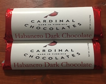 Habanero Dark Chocolate Bar - 6 pack