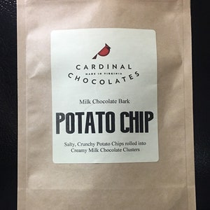 Potato Chip Bark ~ Chocolate Covered Potato Chips 8oz bag