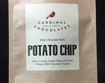 Potato Chip Bark ~ Chocolate Covered Potato Chips 8oz bag