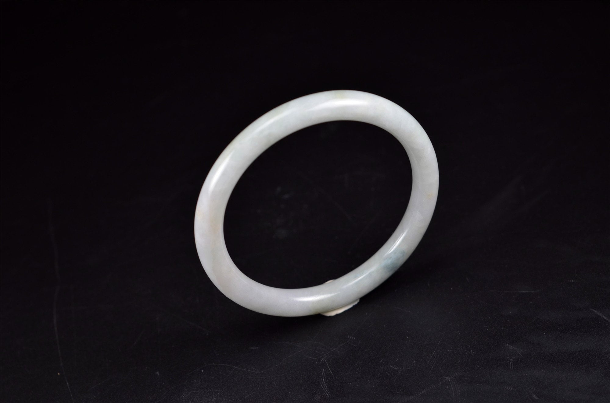 ホワイトジェダイト翡翠バングルブレスレット 60 mm BG01600003 - Etsy 