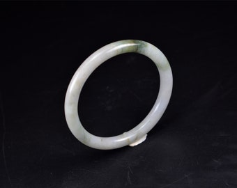 Authentic Jadeite Untreated Genuine Jade Bangle 60 mm BG01600004