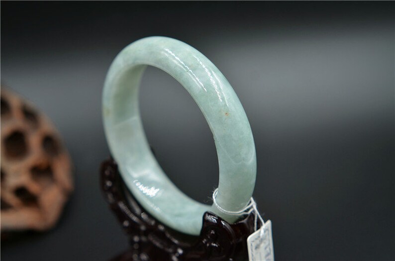 Burmese jadeite bracelets real jadeite bangle stone Burmese 1709 58 mm