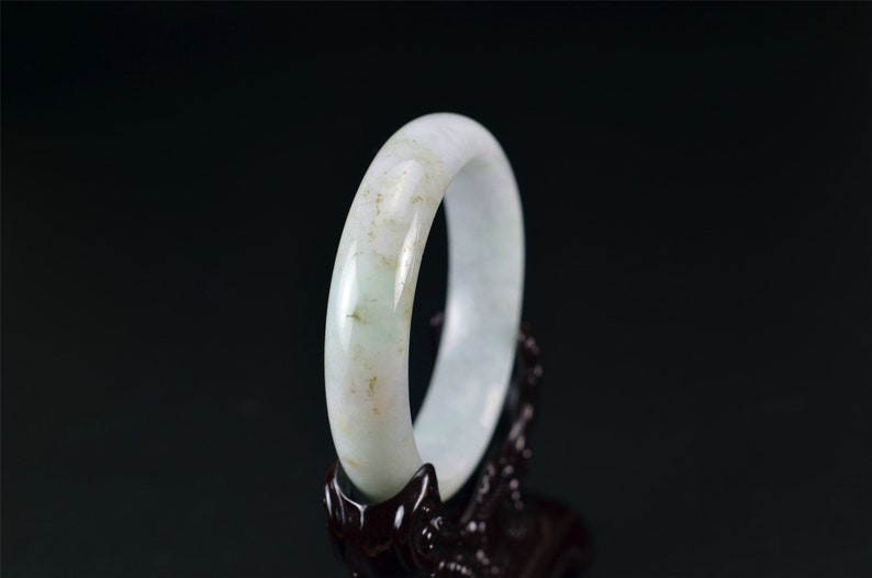 Type A Jadeite Jade Bangle untreated jade bracelets 58mm 06032081