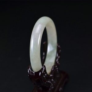 Burmese Grade A Jadeite icy jade stone bracelet 57.3 mm 06032062