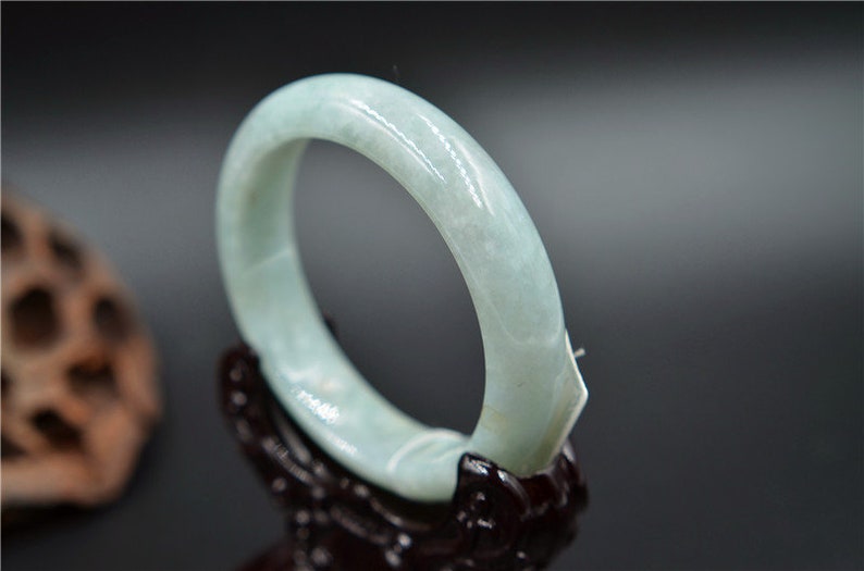 Burmese jadeite bracelets real jadeite bangle stone Burmese 1709 58 mm