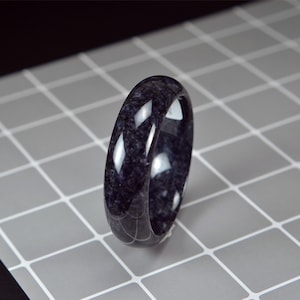 Dark Black Jade Bangle 58mm 200520173