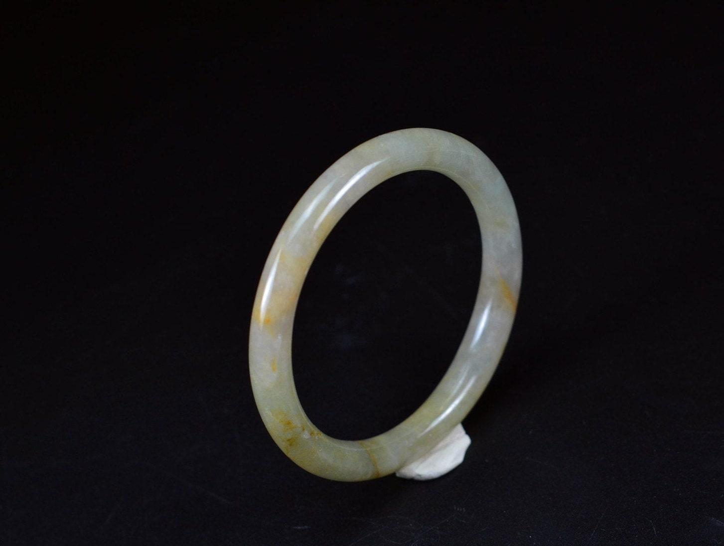 Natural Untreated Type A Jadeite Jade Jadeite jade bracelet bangle 52mm 2107