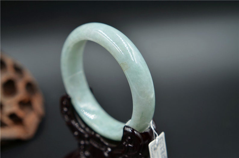 Burmese jadeite bracelets real jadeite bangle stone Burmese 1709 58 mm