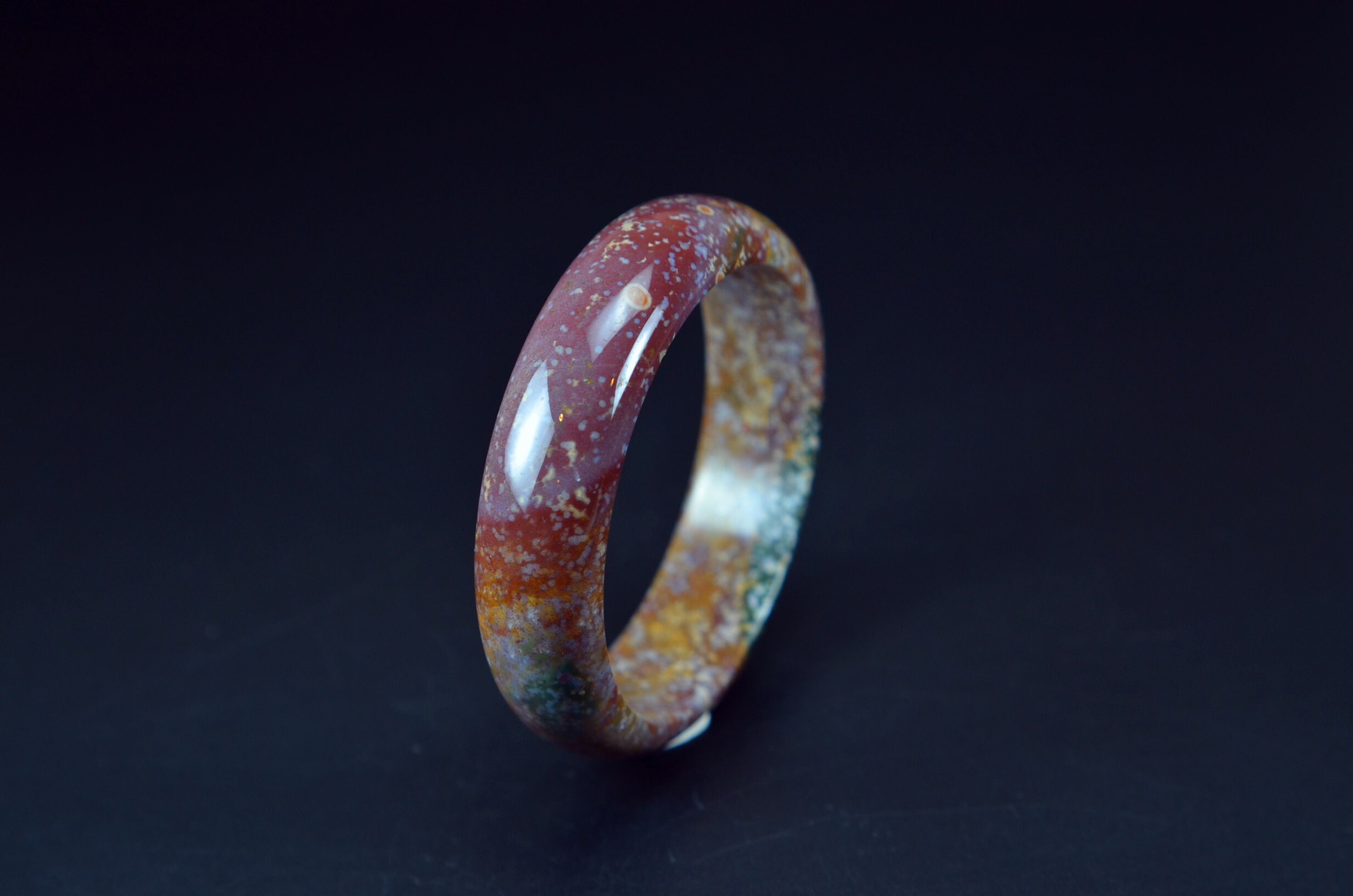 ジャスパー ストーン オーシャン ジャスパー バングル 62 mm 20052049