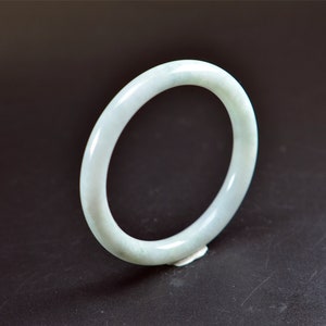 Brazaletes de jade tipo A pulsera de piedra real 55 mm 20092169