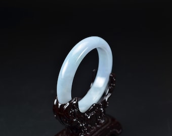 Jade Bangle Grade A bracelet natural jadeite real stone 53mm 14022070