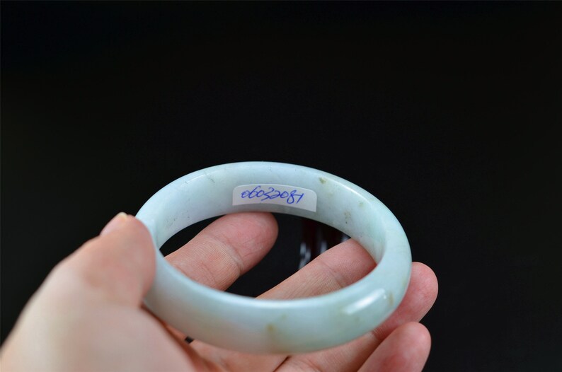 Type A Jadeite Jade Bangle untreated jade bracelets 58mm 06032081