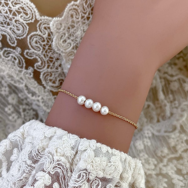 Bridesmaids Thank you Gift / Adjustable bridesmaids Bracelet Gifts / Wedding Bracelets / Bridesmaid Gift Gold Silver Rose Gold