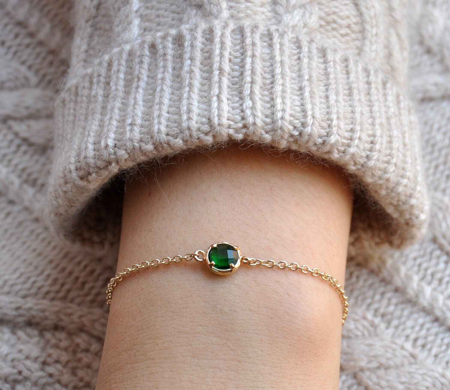 Personalized Birthstone Bracelet Gold Birthstone Bracelet Gold | Etsy