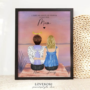 Loss of Mother Gift, Grief Gift, Mom Memorial Gift, Sympathy Gift, Remembrance Bereavement Gift, Condolence Memorial Gift, In Memory of Mom