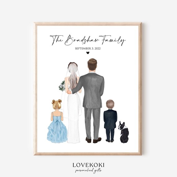 Carte De Mariage Personnalisable - Cadeau En Argent Avec Noms, Format A6, Papier 300g/m², Enveloppe Kraft - 7