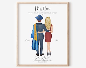 Graduate Forever College Graduation Gift For Boyfriend Romantic