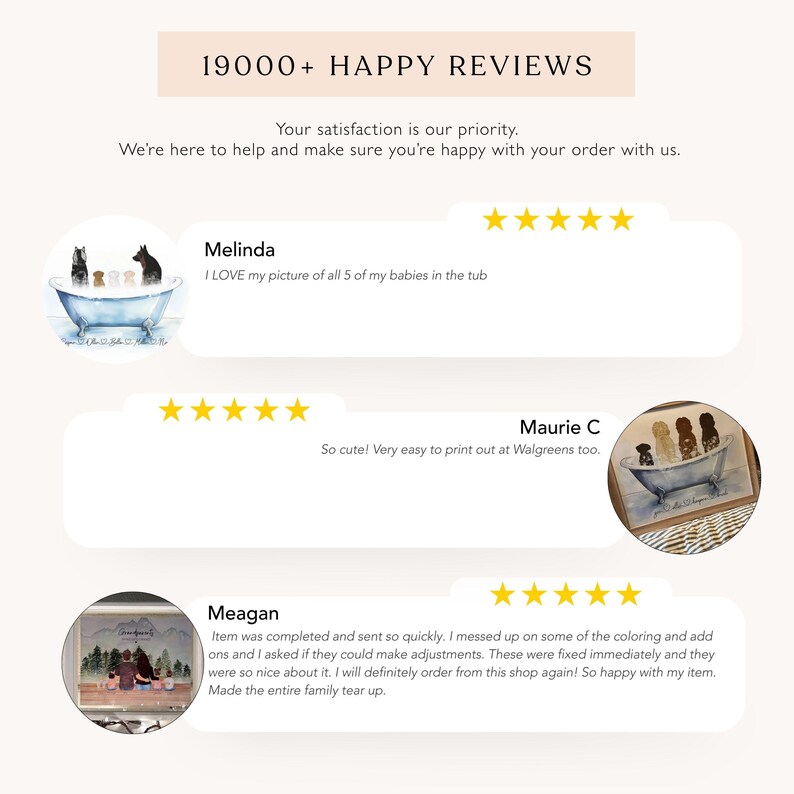 Divertente quadro da parete per il bagno con cane, ritratto personalizzato di animali domestici nella vasca da bagno, stampa digitale personalizzata, su tela o con cornice. immagine 8