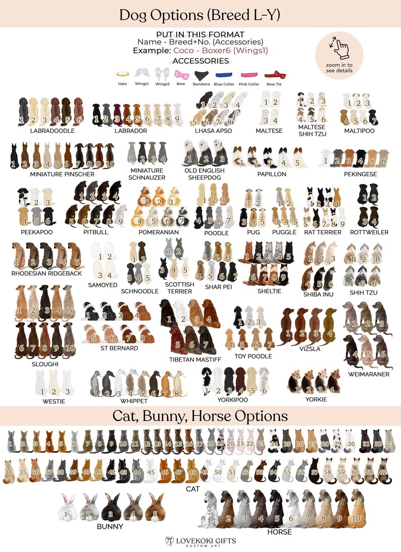 a large poster of different types of chess pieces