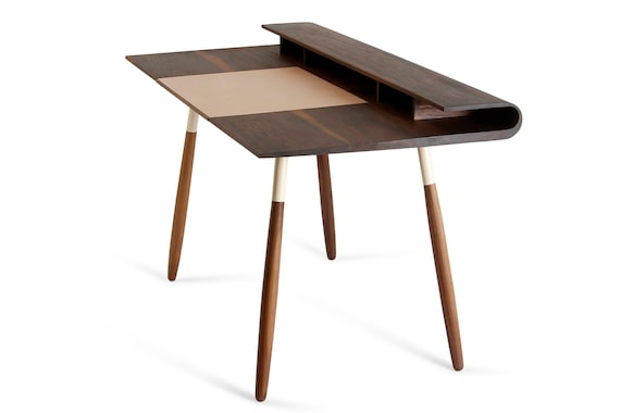 Surf Desk With Hidden Drawer Etsy