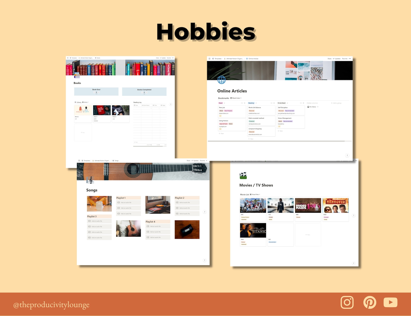 organize your life with notion organize your life with notion