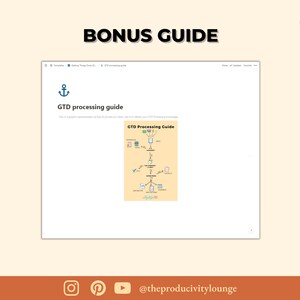 Getting Things Done Notion Template – GTD Productivity System | Notion ...