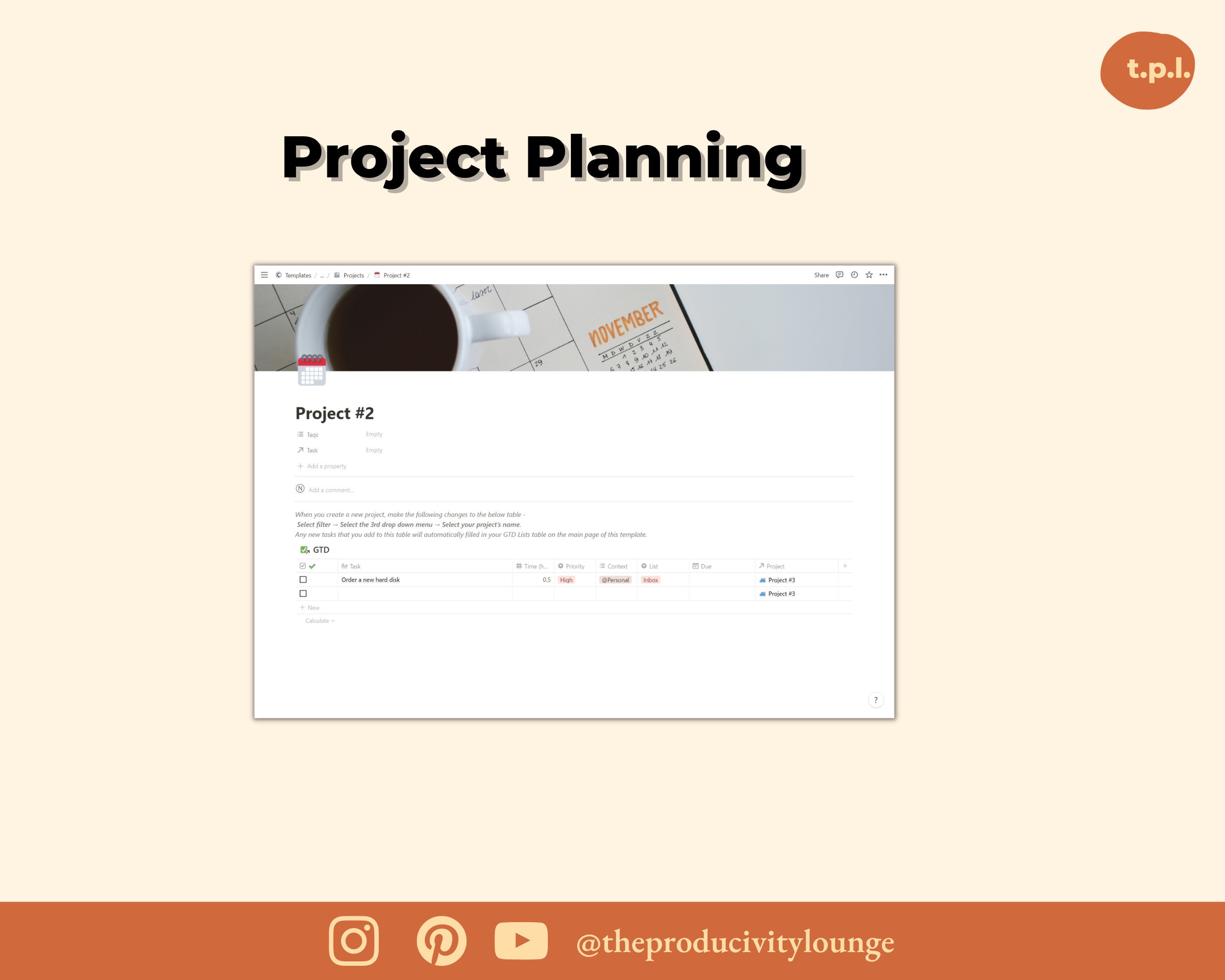 Getting Things Done Notion Template – GTD Productivity System | Notion ...