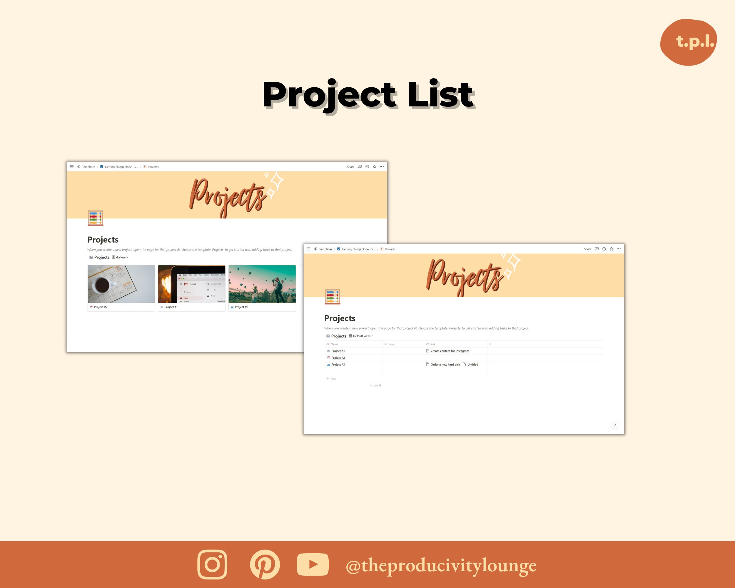Getting Things Done Notion Template – GTD Productivity System | Notion ...