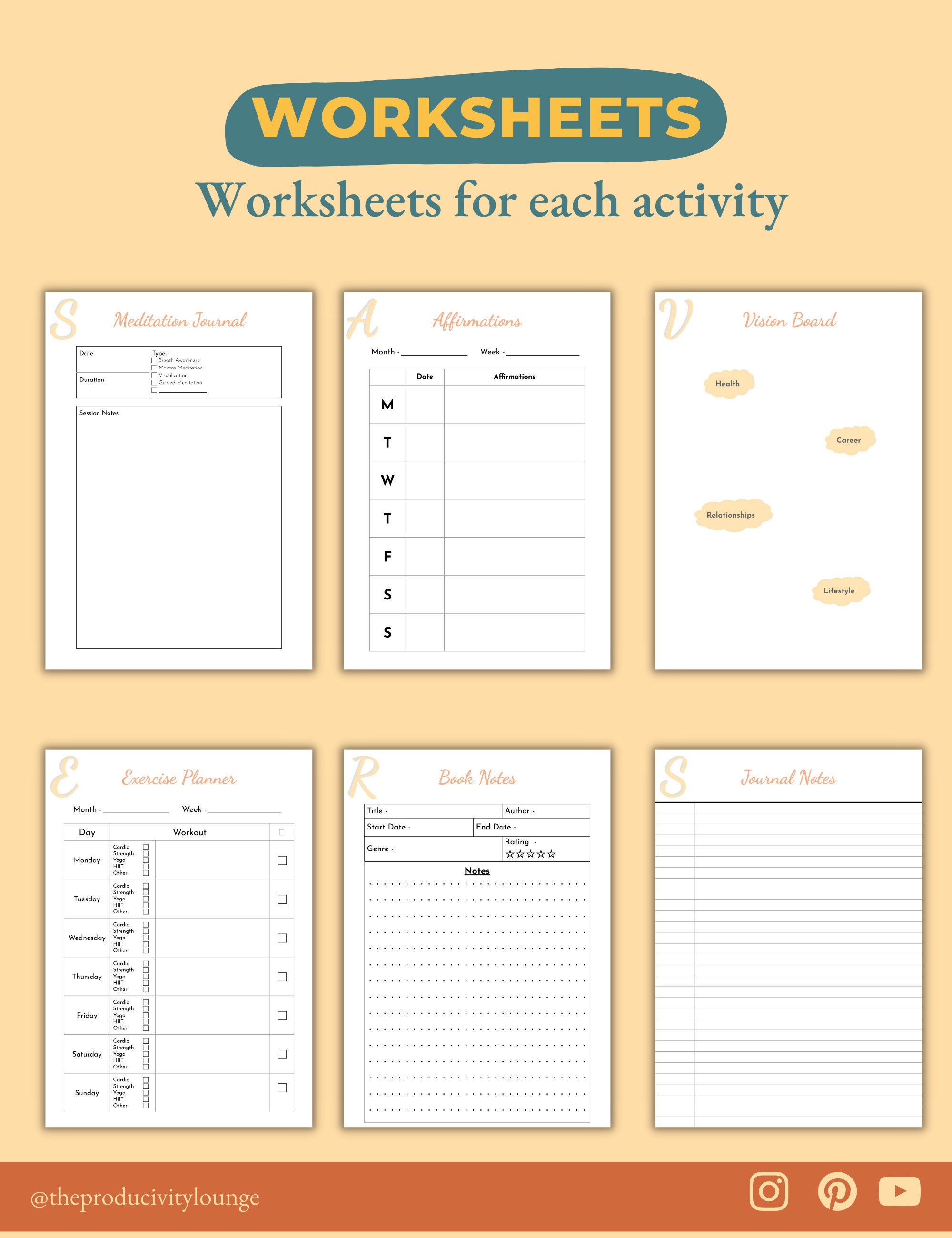 The Miracle Morning Routine Printable Miracle morning | Etsy