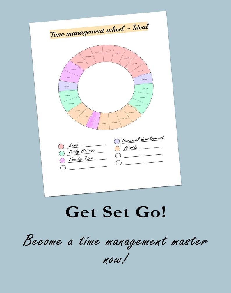 Printable Time Management Tools and Planner Priority matrix | Etsy