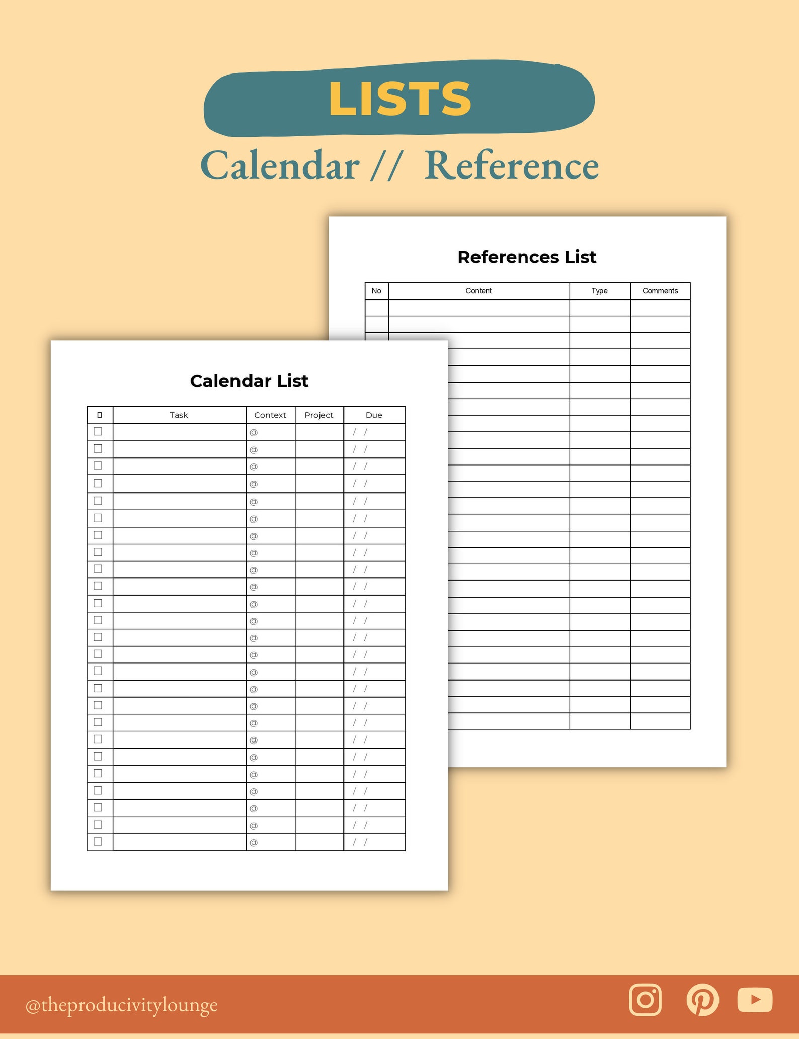 Getting Things Done GTD Planner GTD Printable Planner Gtd Etsy Australia