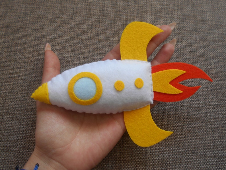 PDF Rocket Pattern PDF Felt Pattern PDF Sewing Pattern for Women Rocket ...