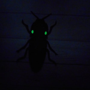 Realistic Fire Beetle - Pyrophorus Plush Fire Beetle Bright Fire Insect ...
