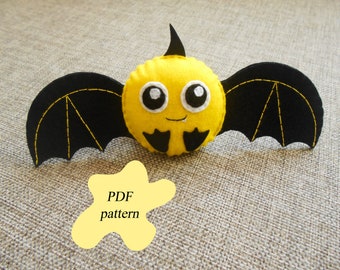 PDF sewing pattern for women PDF felt patten Felted toy Felt toy Felted monster Felt monster Plush monster Funny monster