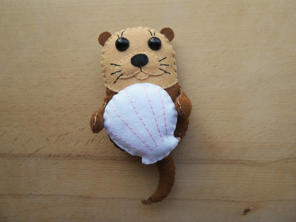 PDF Sewing Pattern for Women PDF Otter Pattern Pdf Felt Etsy