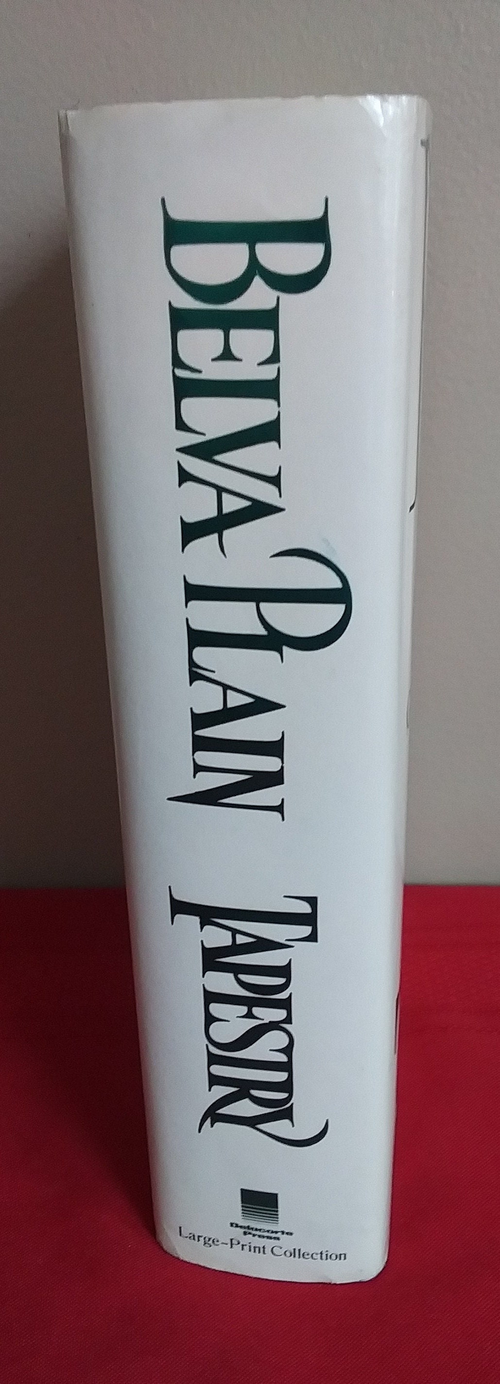 Tapestry by Belva Plain 1988 Large Print Collection Hardcover Etsy