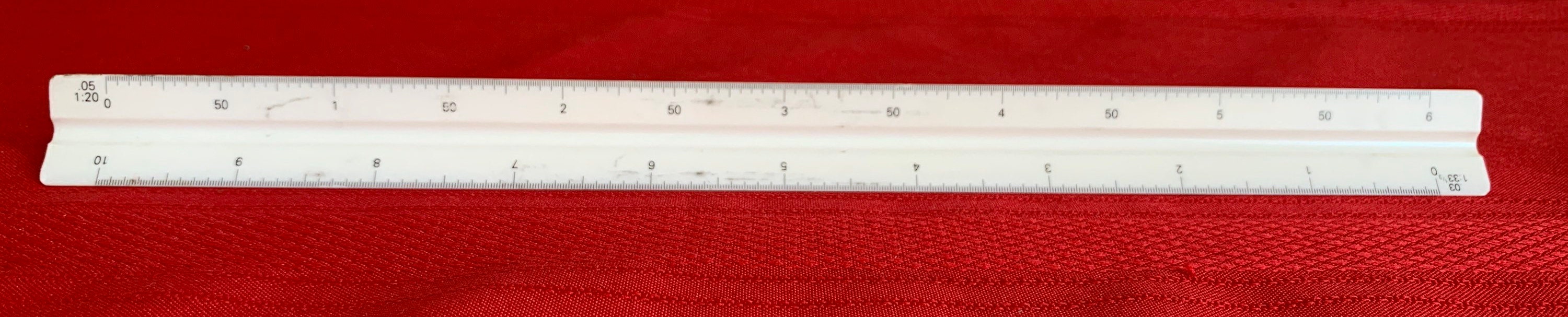 Alvin 117PM -high Impact Plastic Engineer Ruler Triangular Scale Ruler ...