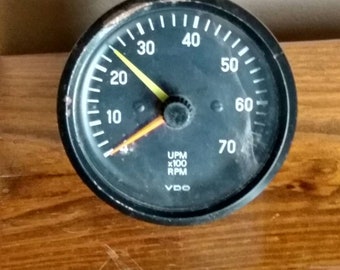 SLC Vintage 3-3/8" 8000 rpm Tachometer Gauge Classic Instruments VT80SLC SLC Vintage 3-3/8" 8000 rpm Tachometer Gauge Classic Instruments VT80SLC