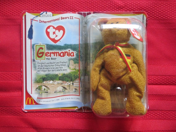 mcdonalds germania beanie baby