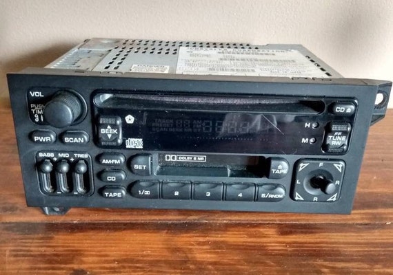 Compact Disc Digital Audio Stereo Chrysler Corporation Model