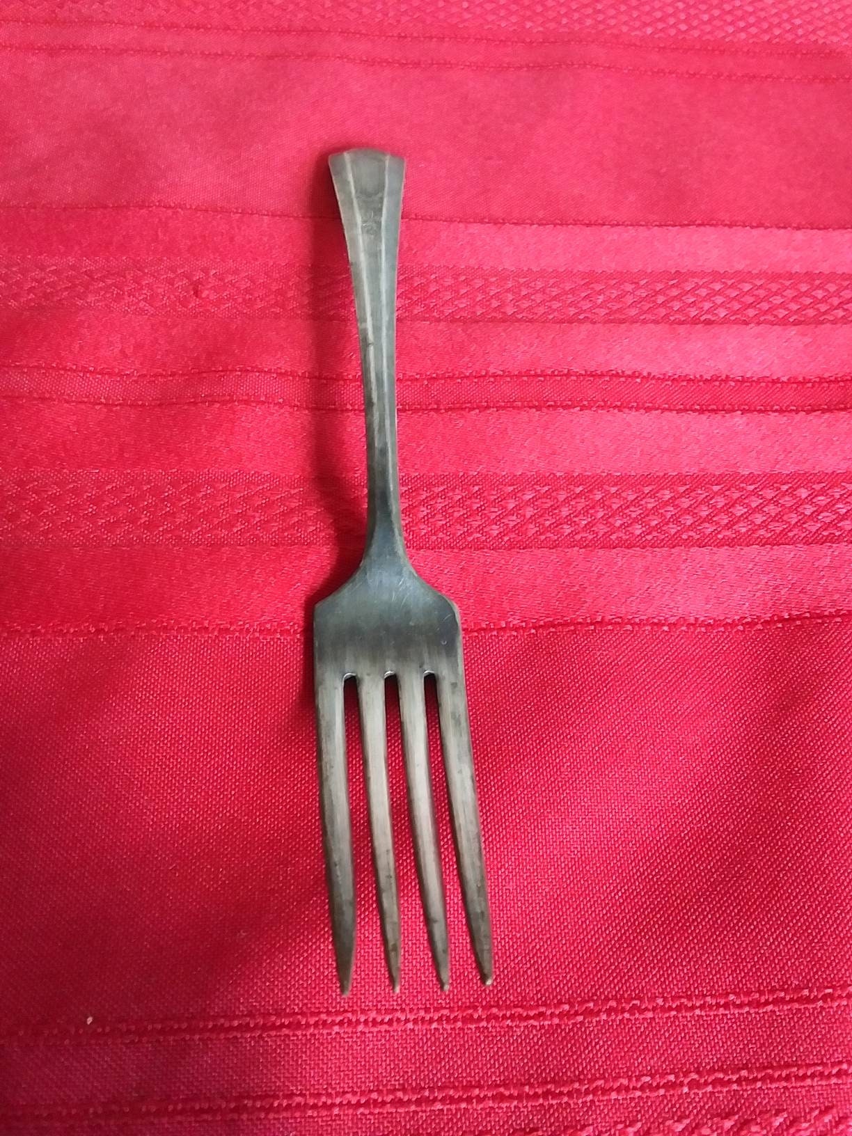 Antique Silver Plated Fork Wm Rogers and Sons AA June 14 20 Etsy