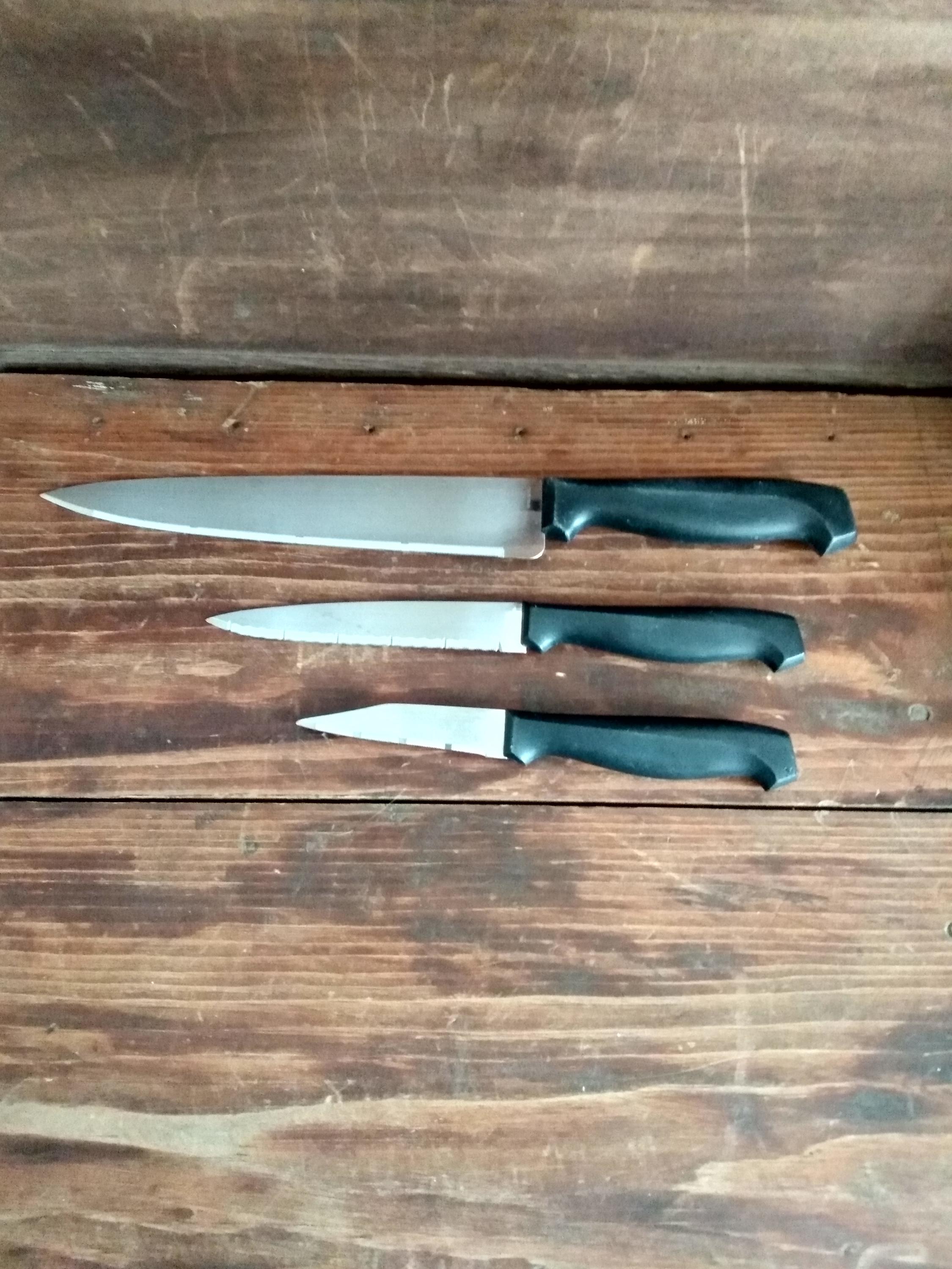 Laser Stainless Knives Set of 3 Hong Kong Vintage Knives - Etsy