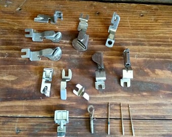 Vintage Sewing Machine Attachments Unmarked Sewing Machine Parts