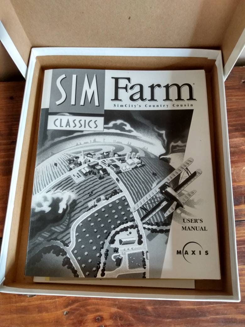 SIM Classics Farm Sim City's Country Cousin Maxis 1993 Game - Etsy