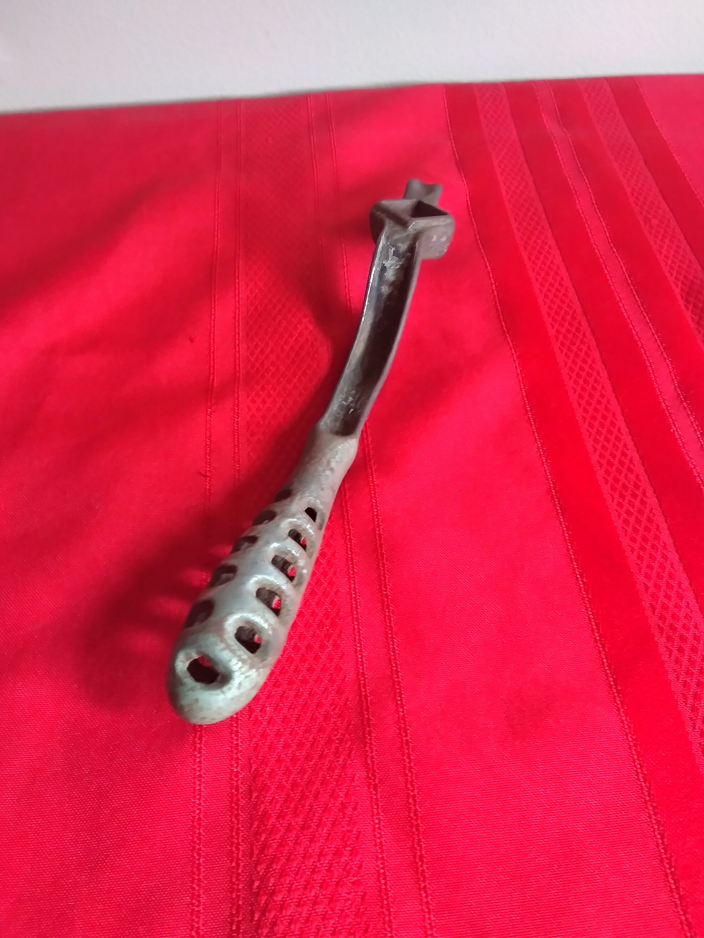 Antique metal stove lid lifter 10 Etsy