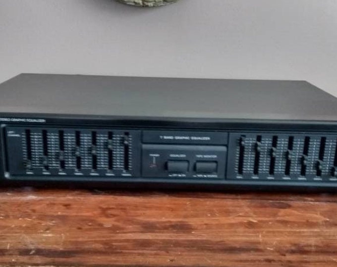 Onkyo Stereo Graphic Equalizer EQ101 Japan 7 Band Etsy